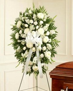 White Mixed Fireside standing
